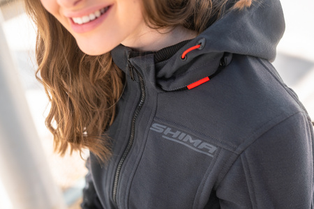 Damska bluza motocyklowa tekstylna Shima DAYBREAKER szary/czarny