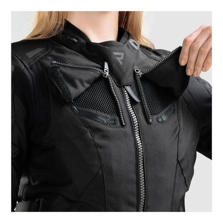Damska kurtka motocyklowa tekstylna Rebelhorn HIKER IV czarny