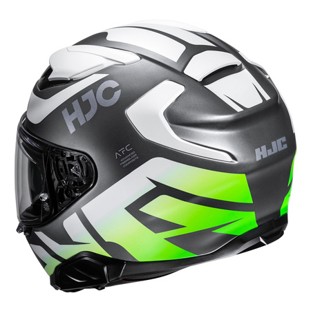 Kask motocyklowy integralny HJC F71 Bard czarny/szary