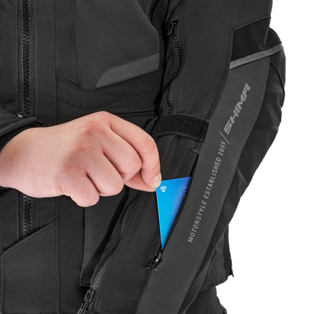 Kurtka motocyklowa tekstylna Shima HERO 2.0 czarny