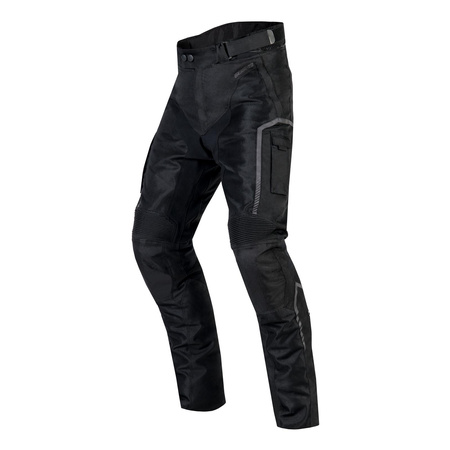 Spodnie motocyklowe tekstylne OZONE FLOW czarne