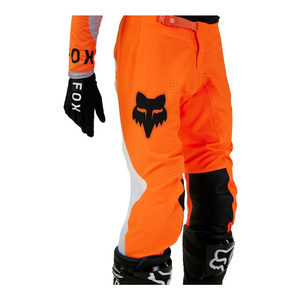spodnie motocyklowe cross offroad FOX Flexair Magnetic Fluo pomarańczowy
