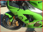 Crash Pady R&G do Kawasaki ZX636 03-04 (B1H B2H & ZX6-RR 03-04)