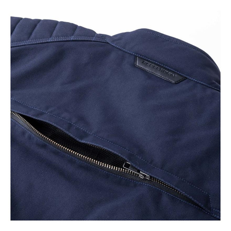 Kurtka motocyklowa tekstylna miejska Rebelhorn HUNTER niebieski navy