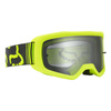 Gogle motocyklowe mx FOX MAIN II RACE FLO YELLOW żółty fluo czarny