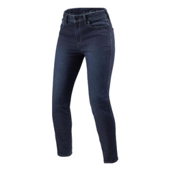 Spodnie jeansowe motocyklowe damskie REVIT MARZIA MEDIUM BLUE STONE niebieski