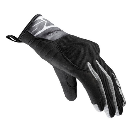 Rękawice motocyklowe damskie SPIDI FLASH-KP LADY BLACK/GREY czarny szary
