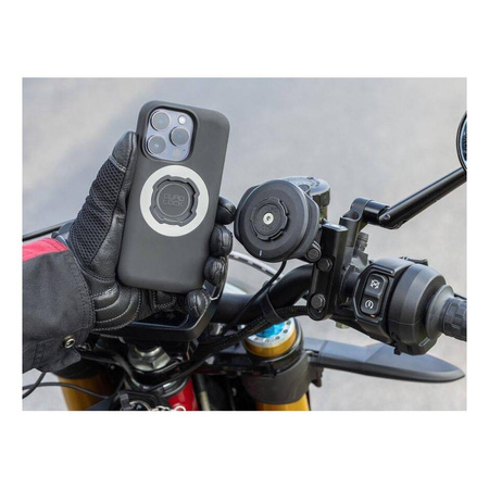 Uchwyt Głowica Wodoodporny Indukcja Bezprzewodowo Ładowanie USB QUAD LOCK Uniwersalne