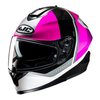 Kask motocyklowy integralny HJC C70N Alia różowy/srebrny