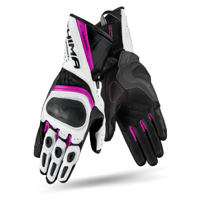 Damskie rękawice motocyklowe miejskie/sportowe Shima MIURA GLOVES różowy
