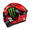 Kask motocyklowy integralny sportowy HJC RPHA 1 Quartararo czarny/czerwony