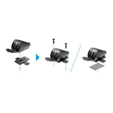 Podwójna, wodoodporna ładowarka USB mocowana na śruby lub na taśmie LAMPA Usb-Fix Trek 2 - Ultra Fast Charge - 5400 mA - 12/24 V