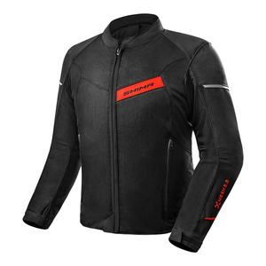 Kurtka motocyklowa tekstylna Shima X-MESH 2.0 czerwony