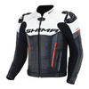 Kurtka motocyklowa sportowa/miejska skórzana Shima BANDIT czerwony