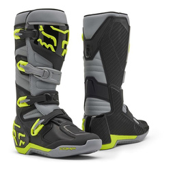 Buty motocyklowe FOX Comp Grey Yellow