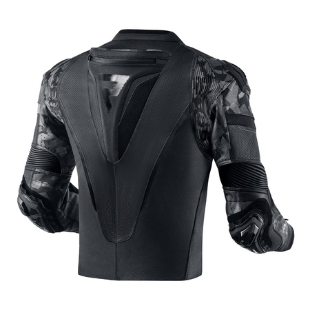 Kurtka motocyklowa skórzana Rebelhorn REBEL czarny