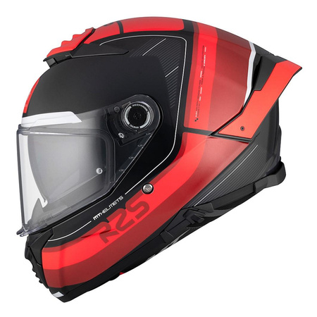 Kask motocyklowy MT THUNDER 4 SV R25 BLACK/RED czarny czerwony