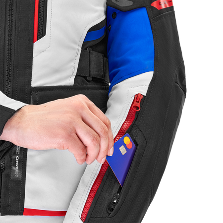 Kurtka motocyklowa damska SHIMA DUNE LADY BLUE czarny szary niebieski