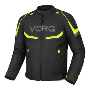 Kurtka motocyklowa VORG HORNET FLUO czarny żółty fluo