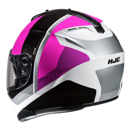 Kask motocyklowy integralny HJC C70N Alia różowy/srebrny
