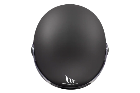 Kask motocyklowy MT STREET S SOLID MATT BLACK czarny mat