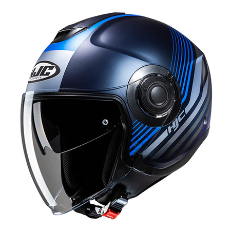 Kask motocyklowy otwarty HJC I40N Dova niebieski/czarny
