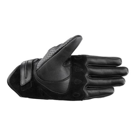 Rękawice motocyklowe SECA TABU II PERFORATED BLACK czarny