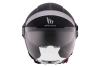 Kask motocyklowy MT VIALE SV S 68 UNIT MATT GREY szary czarny biały