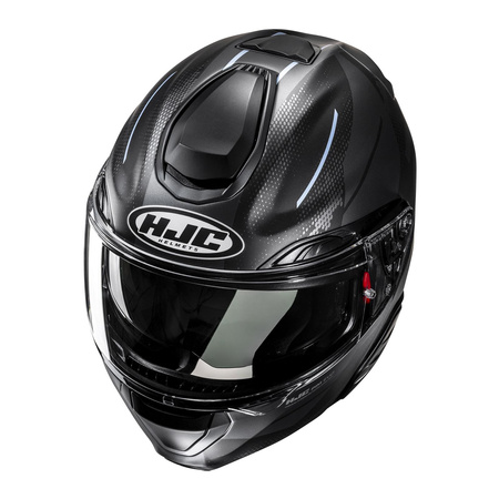 Kask motocyklowy szczękowy HJC RPHA 91 Blat czarny
