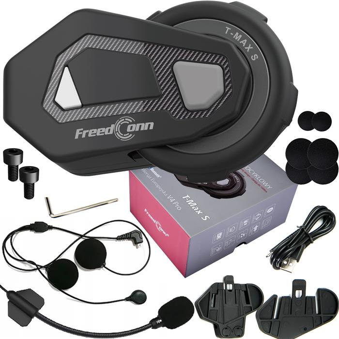 Interkom Bluetooth FreedConn T-MAX S V4 PRO Pojedynczy