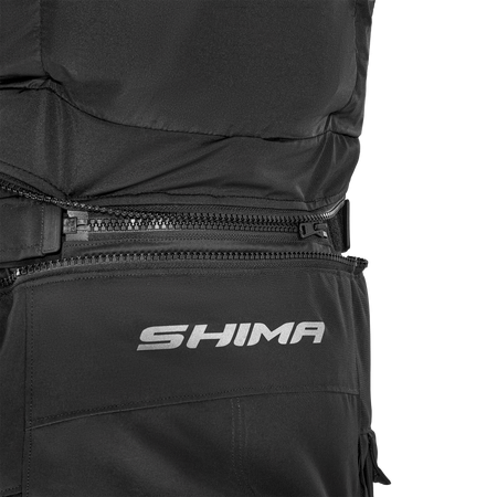 Kurtka motocyklowa tekstylna miejska Shima HERO 2.0 czarny
