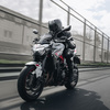 Spodnie skórzane motocyklowe Rebelhorn REBEL czarny-biały