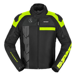 Kurtka motocyklowa SPIDI PROGRESSIVE NET H2OUT YELLOW FLUO czarny żółty fluo