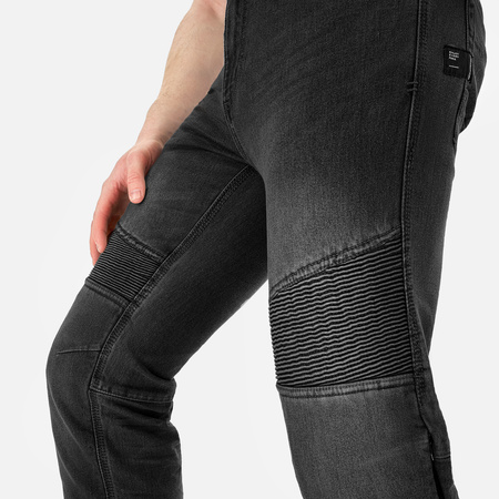Spodnie jeans SHIMA ZENITH BLACK czarny