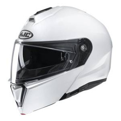 Kask motocyklowy szczękowy HJC I90 biały