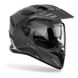 Kask motocyklowy AIROH BANDIT COLOR DARK GREY GLOSS szary