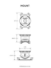 Podstawa Uchwyt Mocowanie Rower Mostek QUAD LOCK Uniwersalny