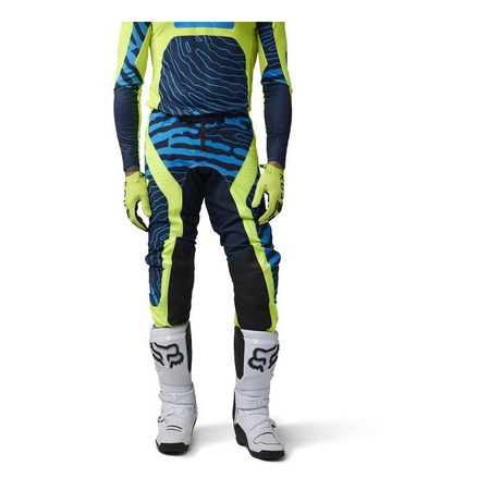 Spodnie motocyklowe FOX Flexair Impression Fluorescent Yellow