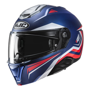 Kask motocyklowy HJC I71N Tricus niebieski/czerwony