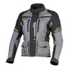 Kurtka motocyklowa damska SECA ARRAKIS II LADY TITANIUM szary czarny żółty fluo