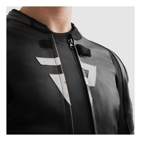 Kurtka motocyklowa REBELHORN VELOCE BLACK/GREY/FLUO YELLOW czarny szary żółty fluo