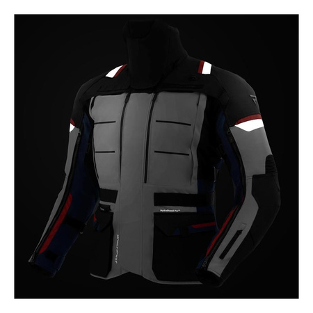 Kurtka motocyklowa tekstylna Rebelhorn CUBBY V czarny-piaskowy