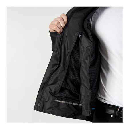 Kurtka motocyklowa tekstylna OZONE SAHARA czarna