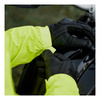 Kurtka przeciwdeszczowa odblaskowa motocyklowa Rebelhorn OCEAN żółty fluo unisex