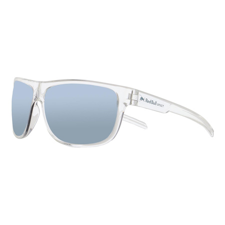 Okulary Red Bull Spect Loom Clear - Szkła Smoke With Blue Mirror Pol