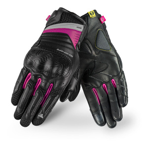 Damskie rękawice motocyklowe miejskie Shima RUSH GLOVES różowy