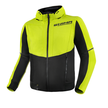 Kurtka motocyklowa tekstylna miejska Shima DAYBREAKER fluo