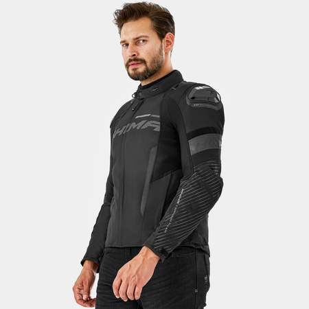 Kurtka motocyklowa tekstylna Shima SOLID 2.0 czarny