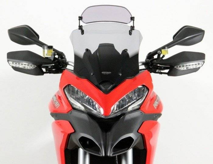 Szyba motocyklowa MRA DUCATI MULTISTRADA 1200, A3, 2013-2014, forma XCS, przyciemniana