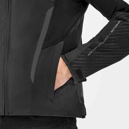 Kurtka motocyklowa tekstylna Shima SOLID 2.0 czarny